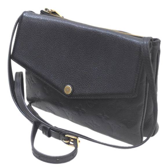 Louis Vuitton Empreinte Twice Bag Shoulder Black - Picture 1 of 1